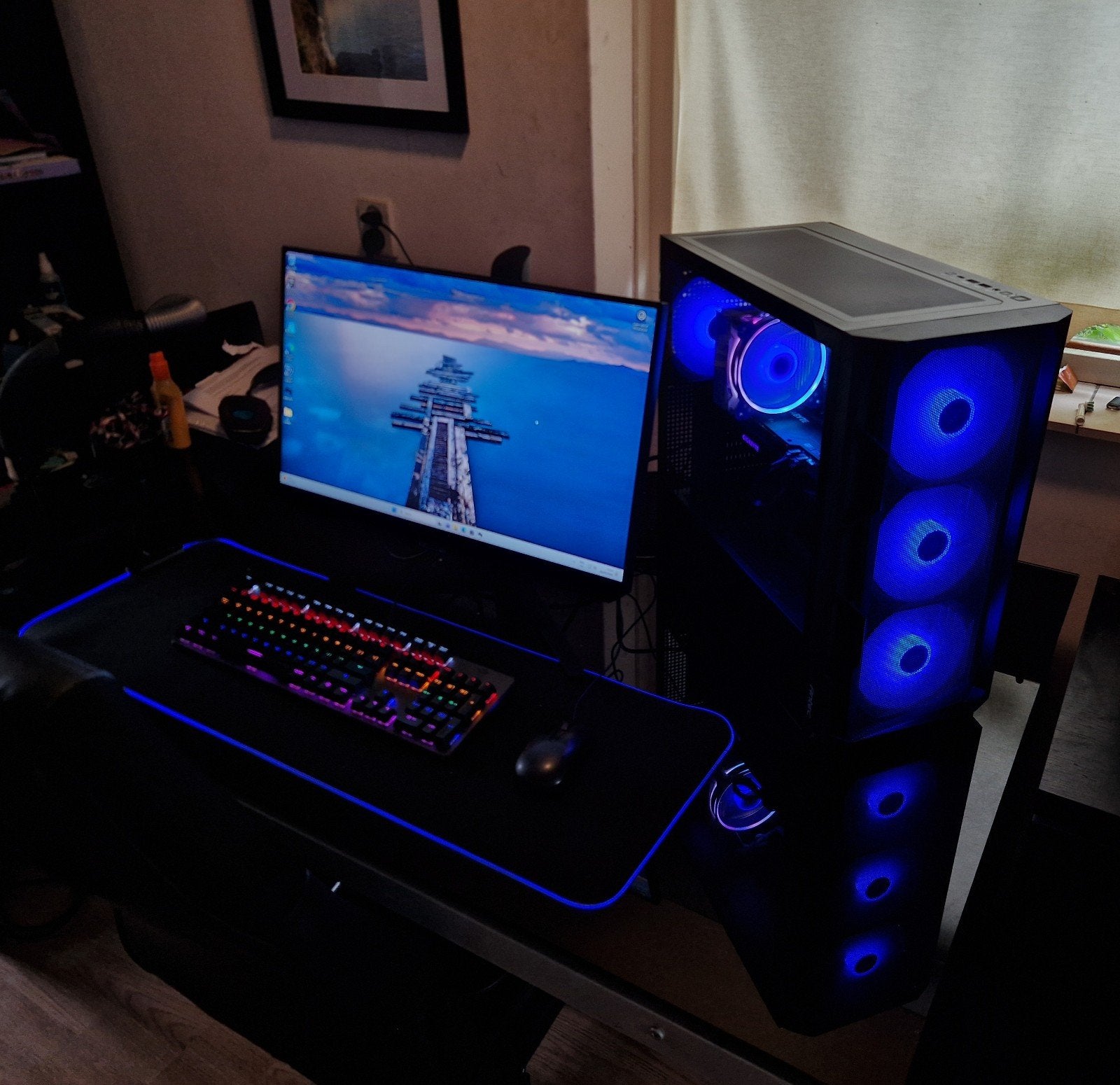 Game pc compleet  5600x , 16gb , rtx 2070 super, 240hz, Computers en Software, Desktop Pc's, Ophalen of Verzenden, Zo goed als nieuw