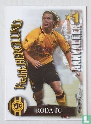 Spelerskaart Roda JC - Fredrik Berglund 2003, Verzamelen, Ophalen of Verzenden, Zo goed als nieuw, Roda JC, Spelerskaart