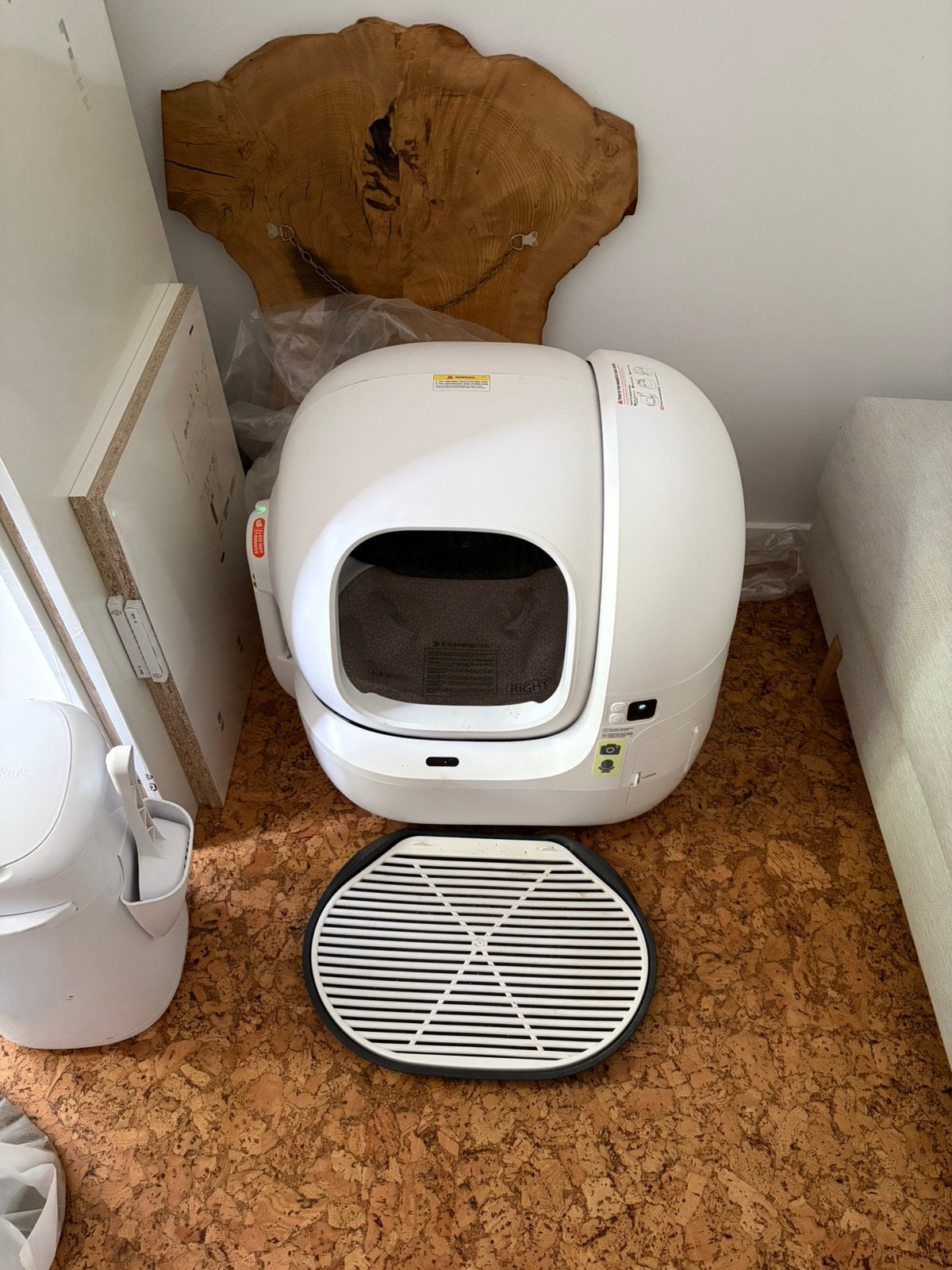 Zgan Petkit Purobot Max Pro 2 met originele doos en garantie, Ophalen, Zelfreinigend, Zo goed als nieuw, Open