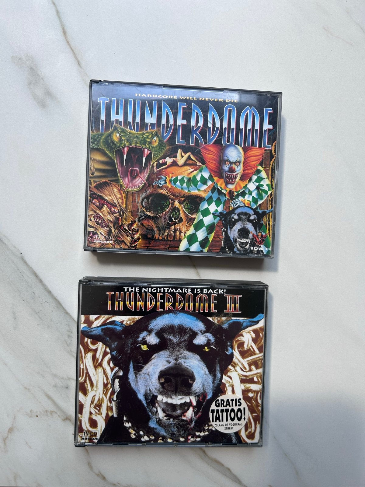 Thunderdome CD's: Thunderdome I & Thunderdome III, Ophalen of Verzenden, Gebruikt, Overige genres