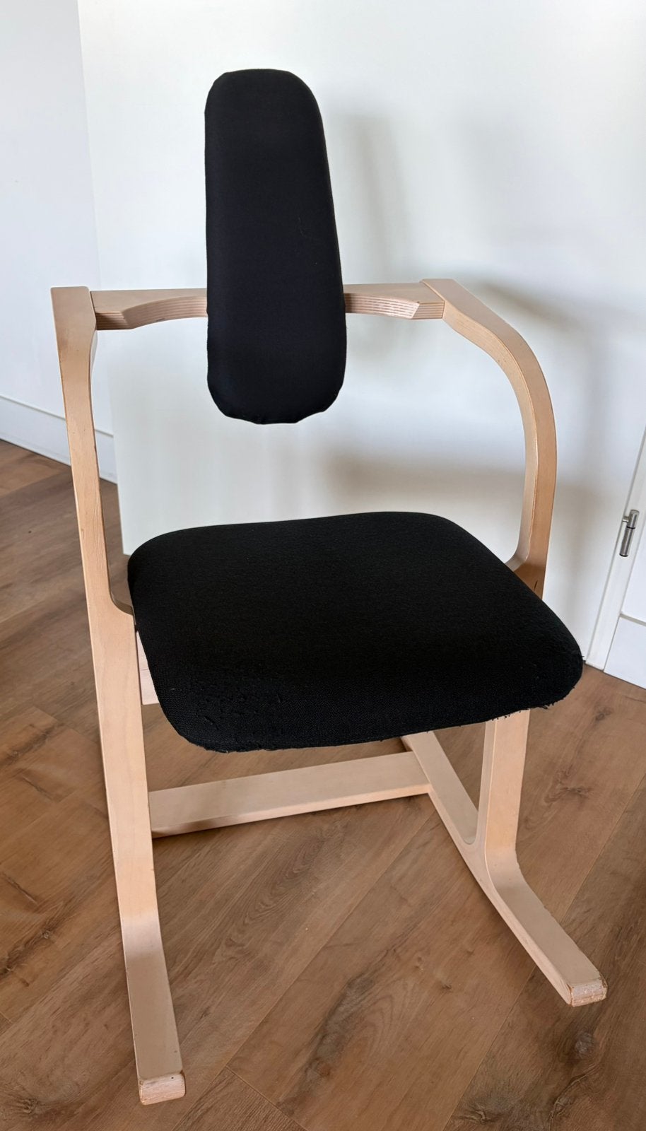 Stokke - schommelstoel, Huis en Inrichting, Ophalen, Gebruikt, Zwart, Eén