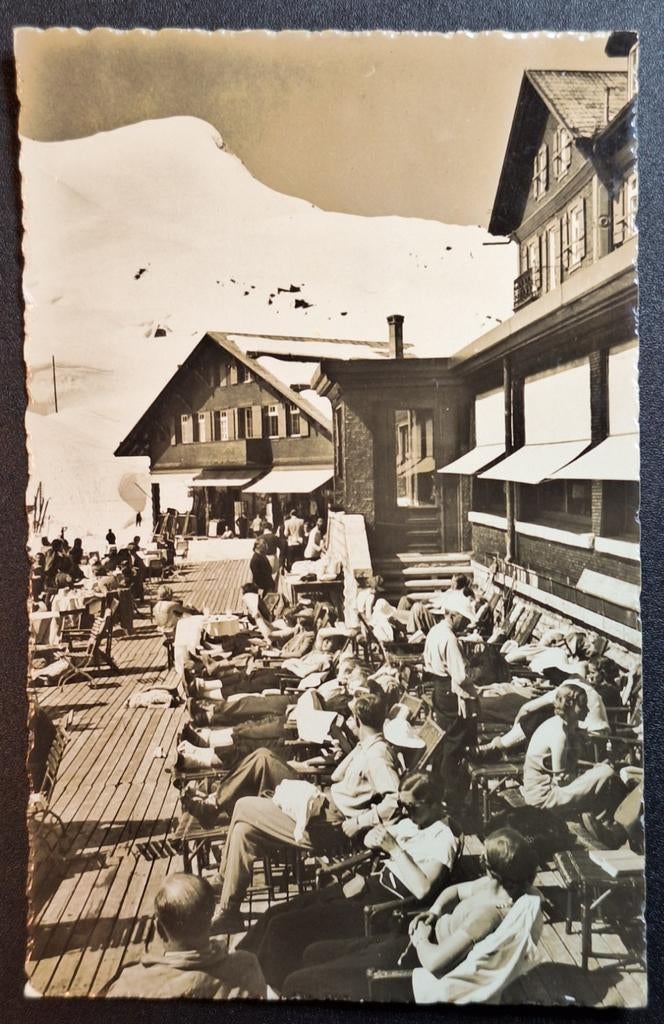 Kleine Scheidegg Zwitserland 1939, Ophalen of Verzenden, 1920 tot 1940, Gelopen, Overig Europa