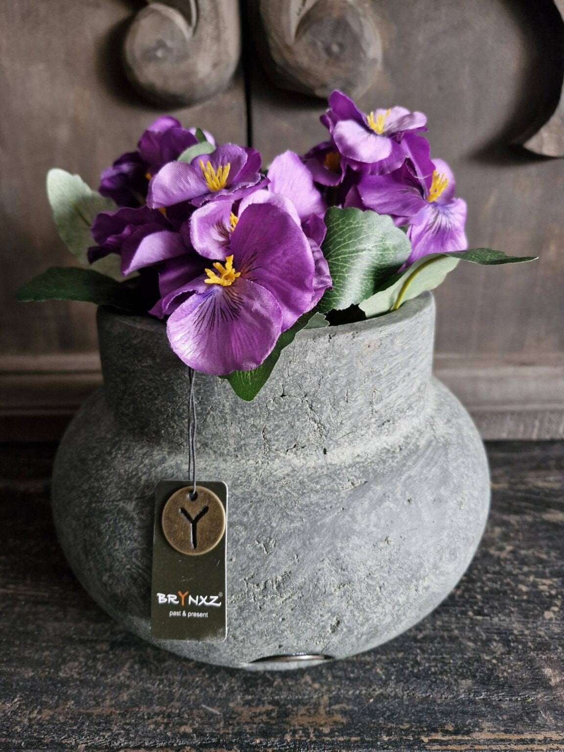 NIEUW Brynxz Bloempot Majestic Vintage. M, ., Nieuw, Ophalen of Verzenden, Brynxz