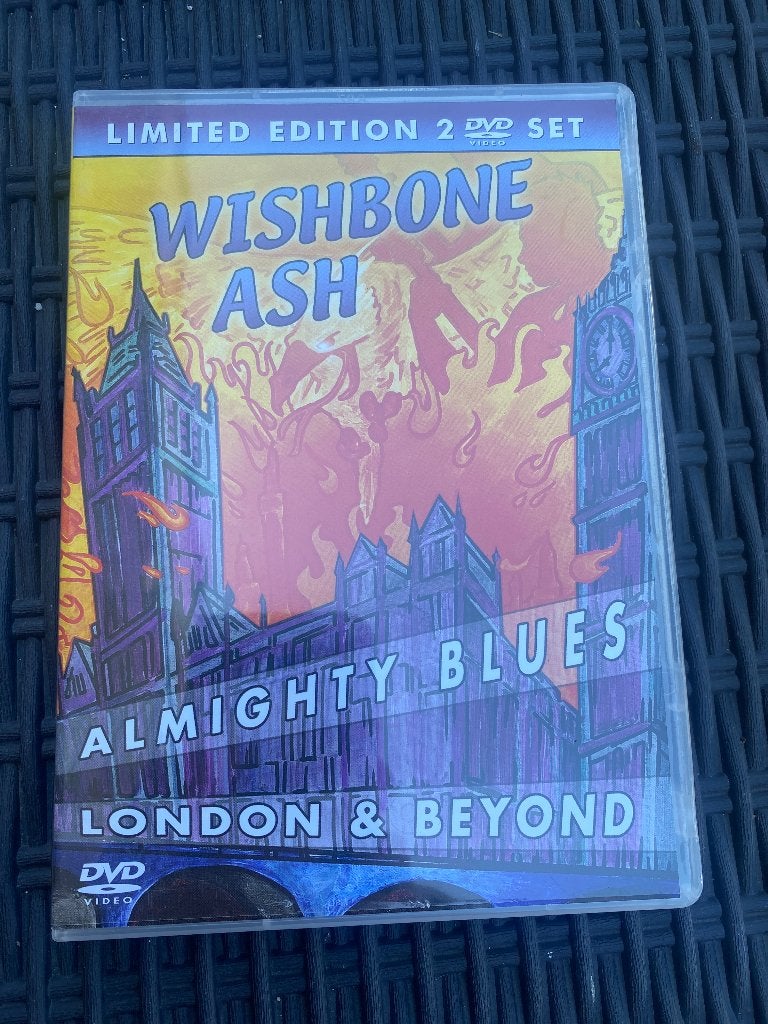 Wishbone Ash - Almighty Blues London & Beyond (DVD), Engels, Alle leeftijden, Engels, Ophalen of Verzenden