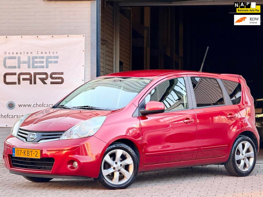 Nissan Note 1.6|NAP|AUTOMAAT|AIRCO|CRUISE|NAVI|DEALERONDRHD!, Auto's, Gebruikt, 4 cilinders, 49 €/maand, Origineel Nederlands