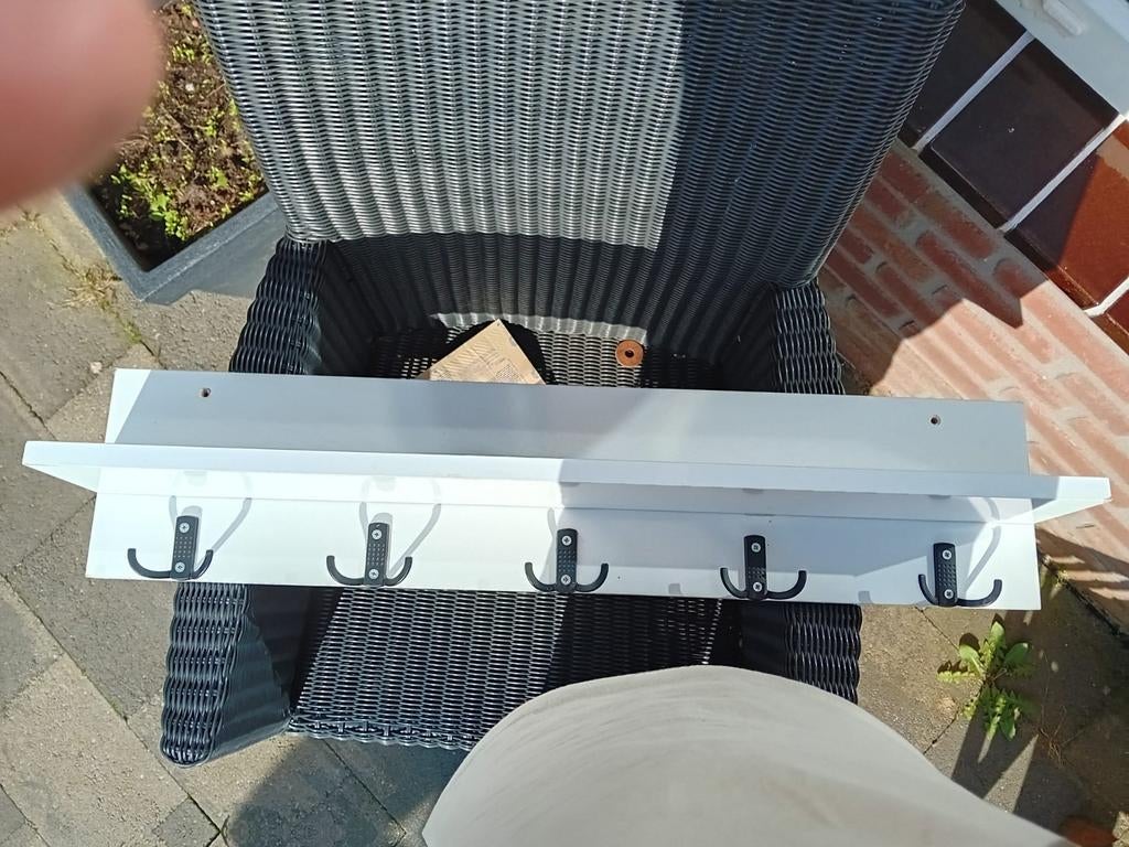 Kapstok, Huis en Inrichting, Woonaccessoires | Kapstokken, Wandkapstok, Ophalen of Verzenden, Zo goed als nieuw, Minder dan 100 cm