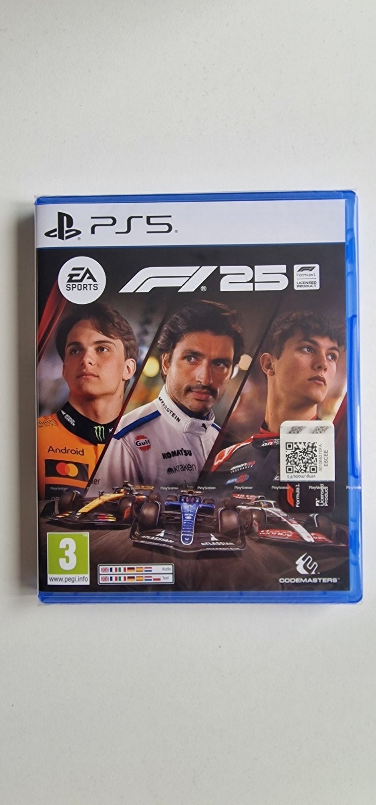 F1 25 PS5 - Nieuw in verpakking, Spelcomputers en Games, Games | Sony PlayStation 5, Online, 1 speler, Racen en Vliegen, Nieuw