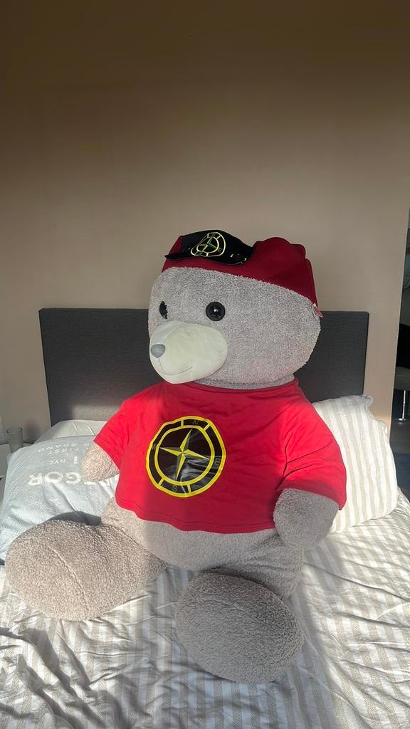 Xxl stone island knuffel kermis, Kinderen en Baby's, Speelgoed | Knuffels en Pluche, Ophalen of Verzenden, Overige typen