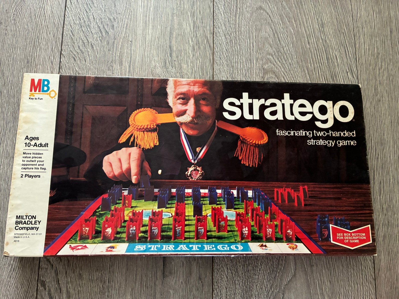 Stratego MB vintage, Hobby en Vrije tijd, Ophalen of Verzenden, Gebruikt