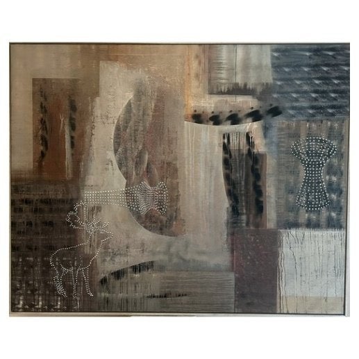Groot schilderij, Ophalen, Overige stijlen, Doek, Olieverf