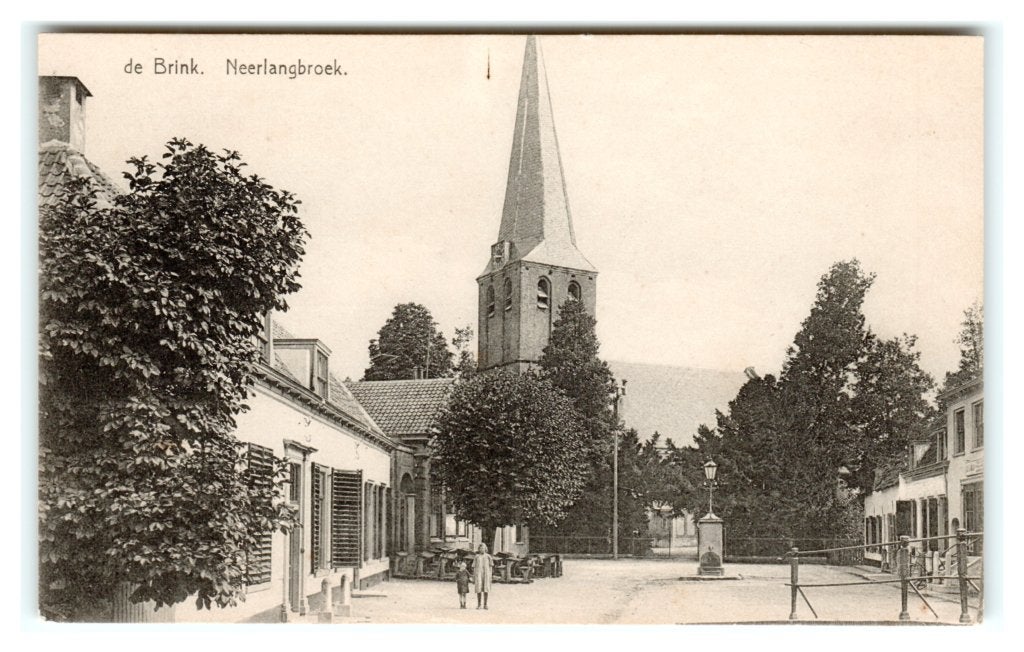 Neerlangbroek, de Brink, Ophalen of Verzenden, Voor 1920, Ongelopen, Utrecht