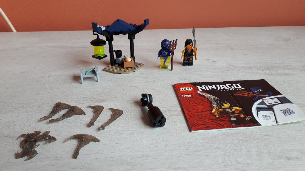 LEGO Ninjago 71733, Lego, Ophalen of Verzenden, Zo goed als nieuw, Inclusief instructies