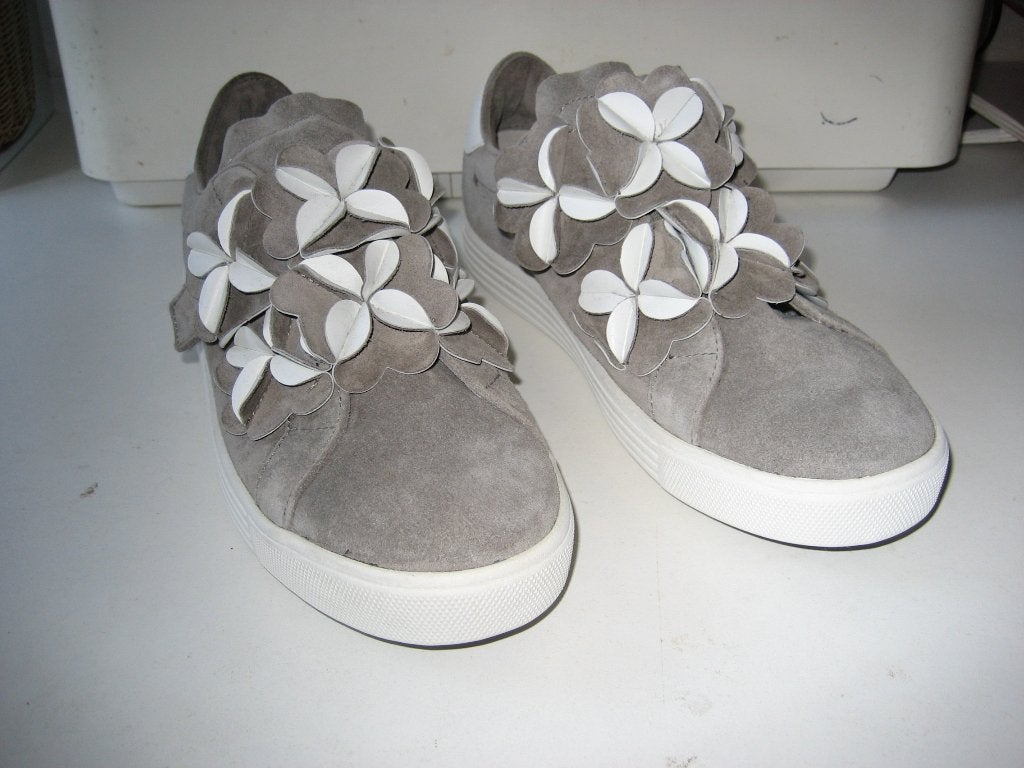 schoenen grijs wit leer maat 38 nieuw Kennel en Schmenger, Kleding | Dames, Nieuw, Ophalen of Verzenden, Grijs, Kennel en schmenger