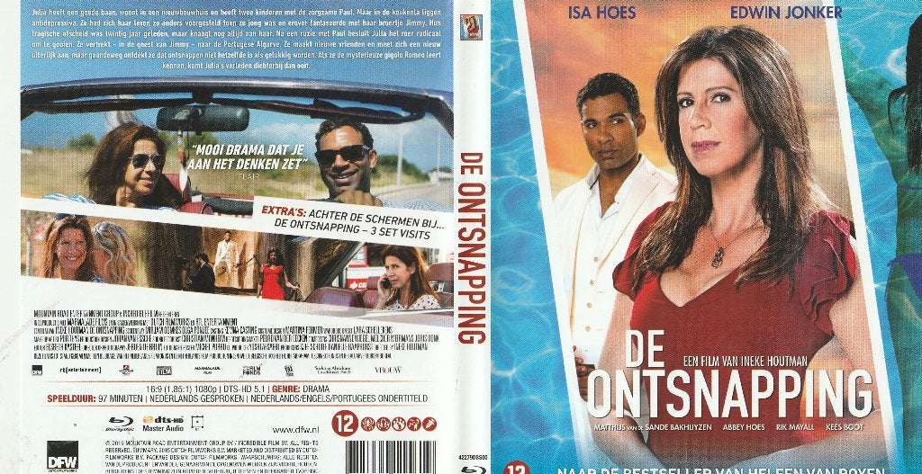 De ontsnapping blu ray, Cd's en Dvd's, Zo goed als nieuw, Blu-ray, Vanaf 12 jaar, Film