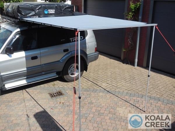 EXPLORER DAKTENT/AUTO LUIFEL 300 breed 250 uitval, Ophalen, Nieuw, Schuttersstraat 26B, 6191 RZ Beek, Info@twistim.com
