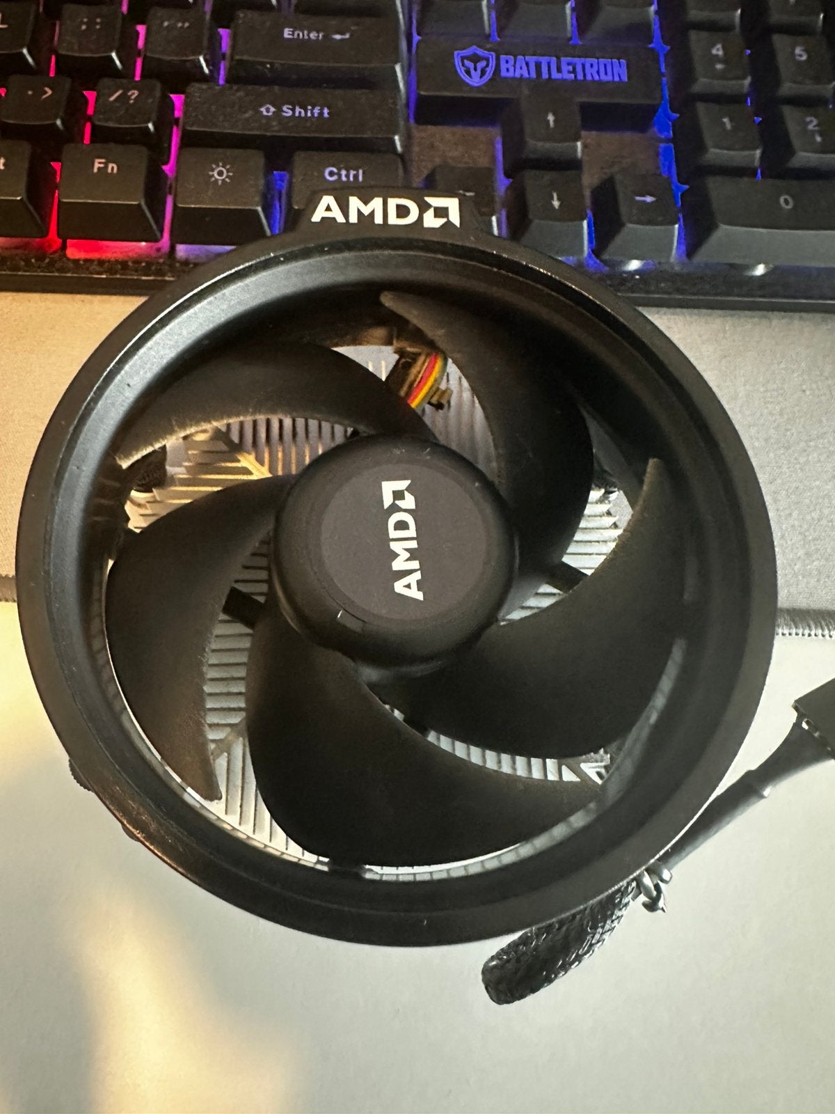 AMD- AM4 Wraith Stealth CPU, Verzenden, Gebruikt, Luchtkoeling