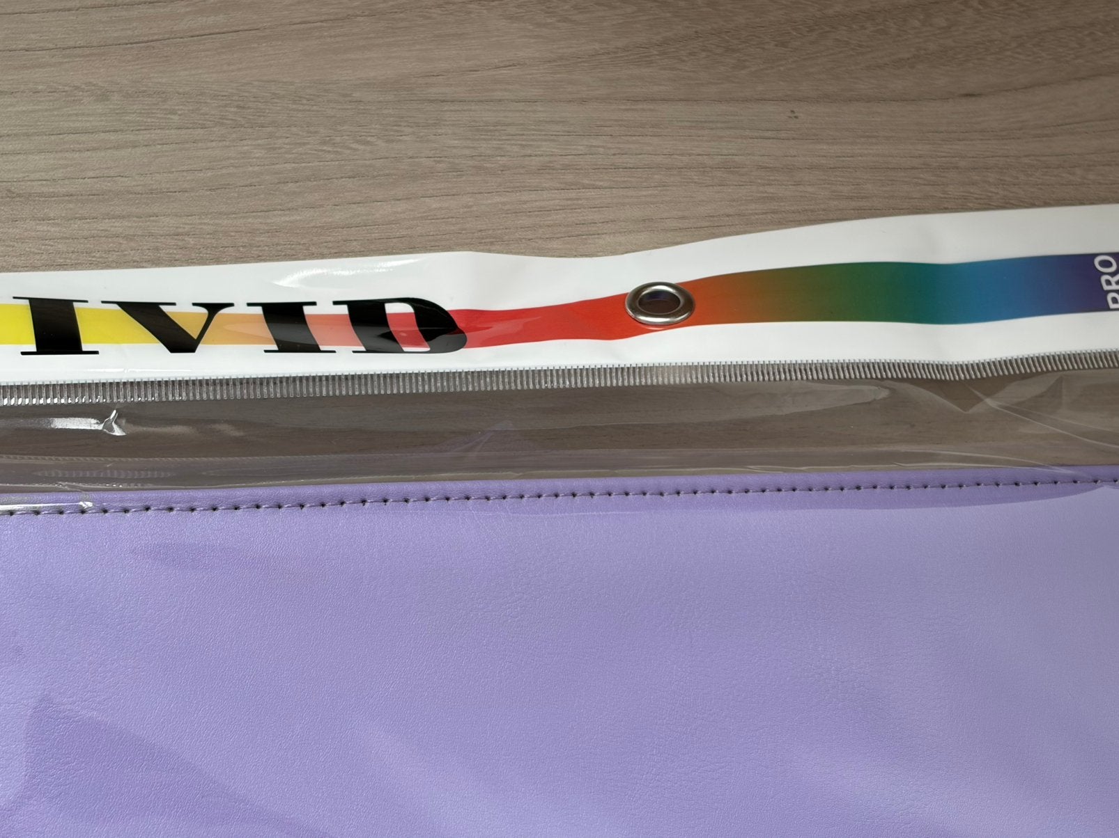 Purple / Lila Ultra PRO Zippered 12 Pocket Pro Binder Vivid, Ophalen of Verzenden, Zo goed als nieuw