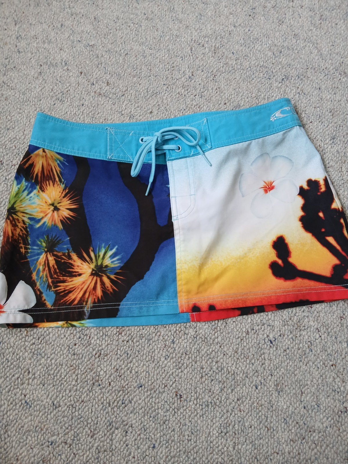 O'Neill rokje te koop mt M, Maat 38/40 (M), Blauw, Ophalen of Verzenden, Zo goed als nieuw