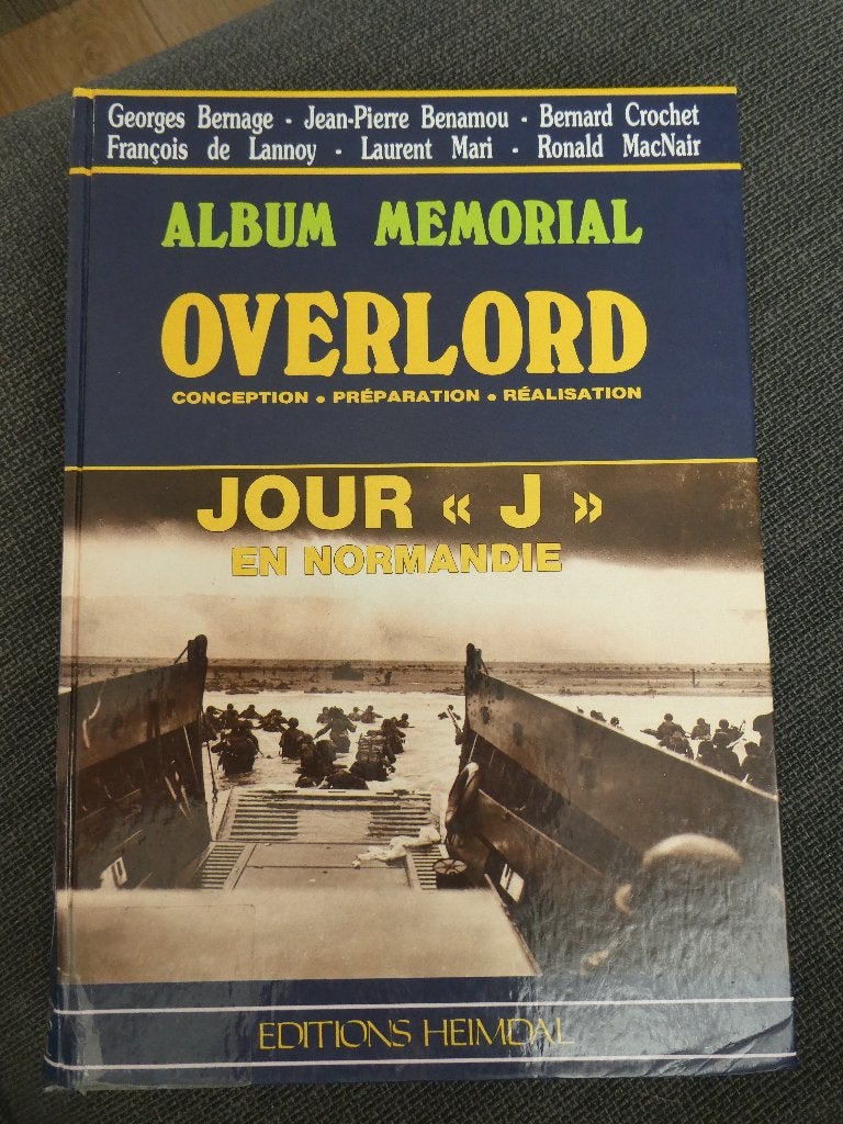 Album memorial Overlord, Jour J  en Normandië, Ophalen of Verzenden, Landmacht, Overige gebieden, Boek of Tijdschrift