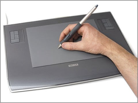 Wacom Tekentablet met Pen - Ideaal voor Digitale Kunst, Ophalen of Verzenden, Gebruikt, Bedraad