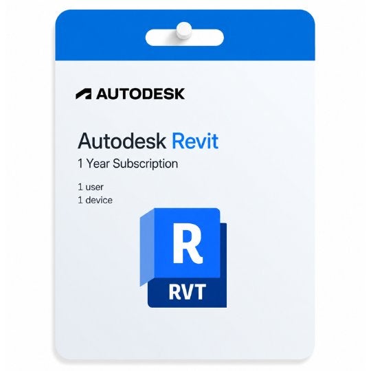 Autodesk Revit 2026 — 12/36 maanden - Inc factuur en btw, Computers en Software, Ontwerp- en Bewerkingssoftware, Verzenden, Zo goed als nieuw