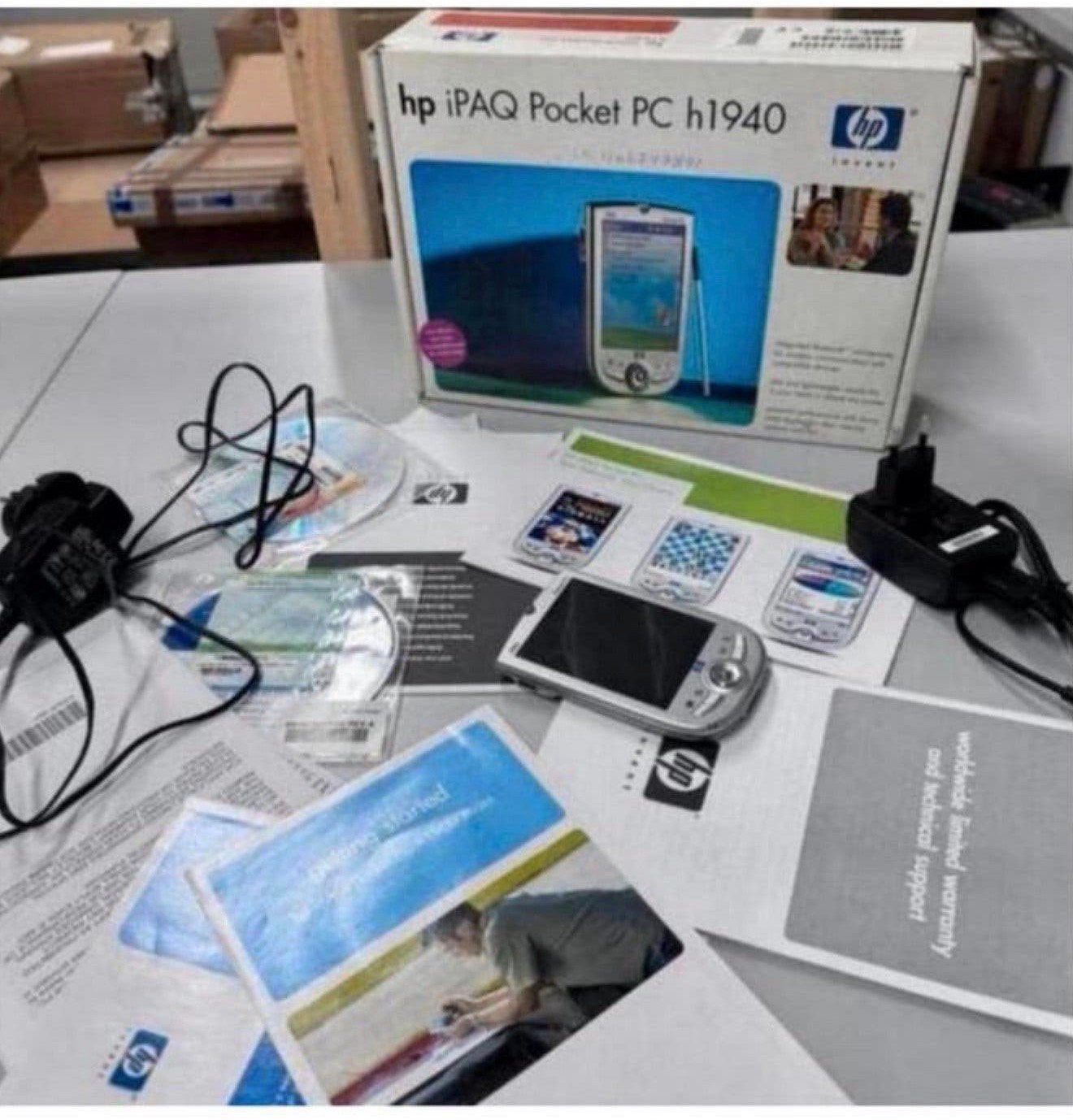 HP iPAQ H1940 Pocket PC 266MHz 64MB RAM 3.5-in LCD windows, Ophalen of Verzenden, P, P, P