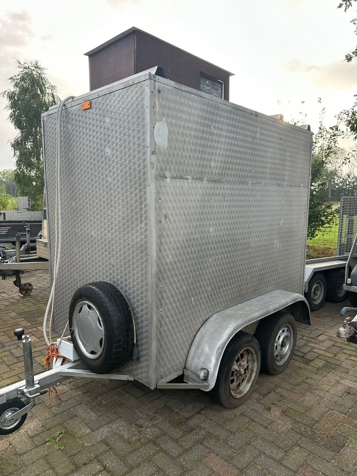 Gesloten aluminium aanhanger !!!, Ophalen of Verzenden, Nieuw