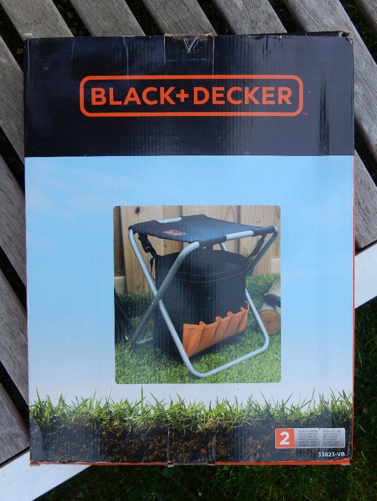 Black en Decker tuinstoeltje kruk visstoeltje  Nieuw -/- 50%, Ophalen, Nieuw