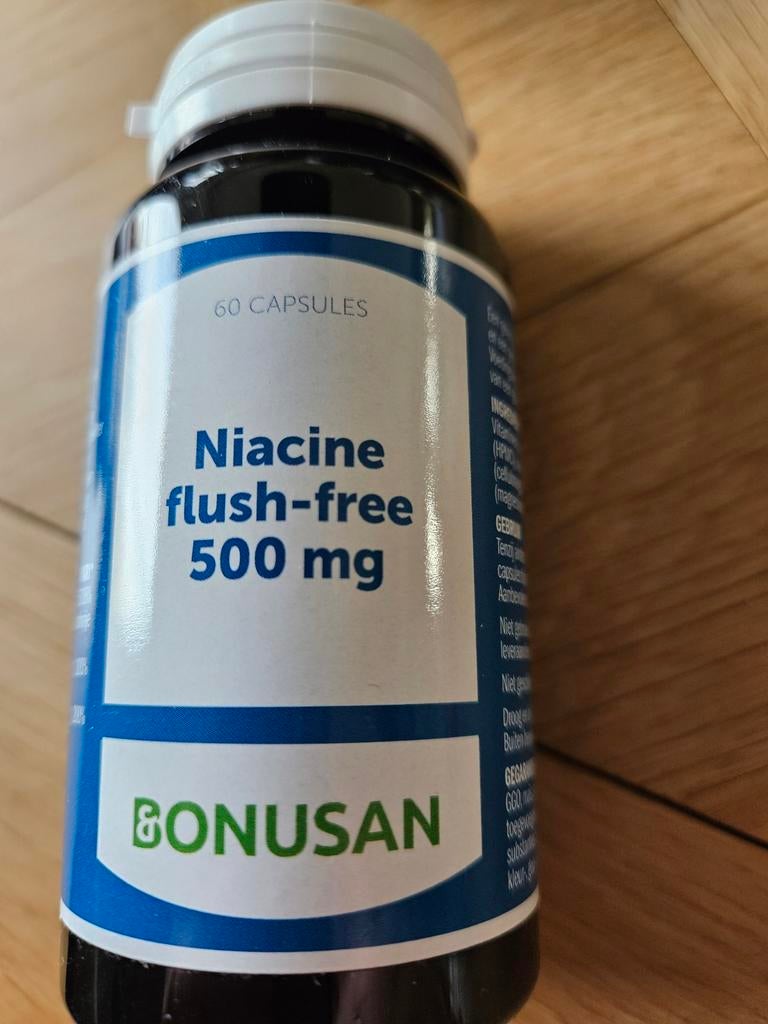 Niacine complex flush free 500 mg van Bonusan, Ophalen of Verzenden, Nieuw, Overige typen