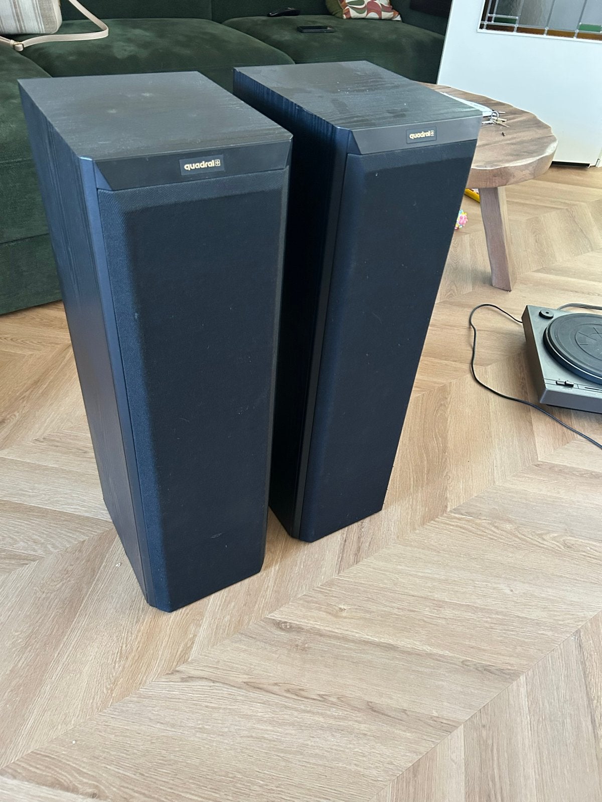 Quadral Odin Mk III Vloerstaande Luidsprekers, Audio, Tv en Foto, Luidsprekers, Vloerstaande luidspreker, Gebruikt, 60 tot 120 watt