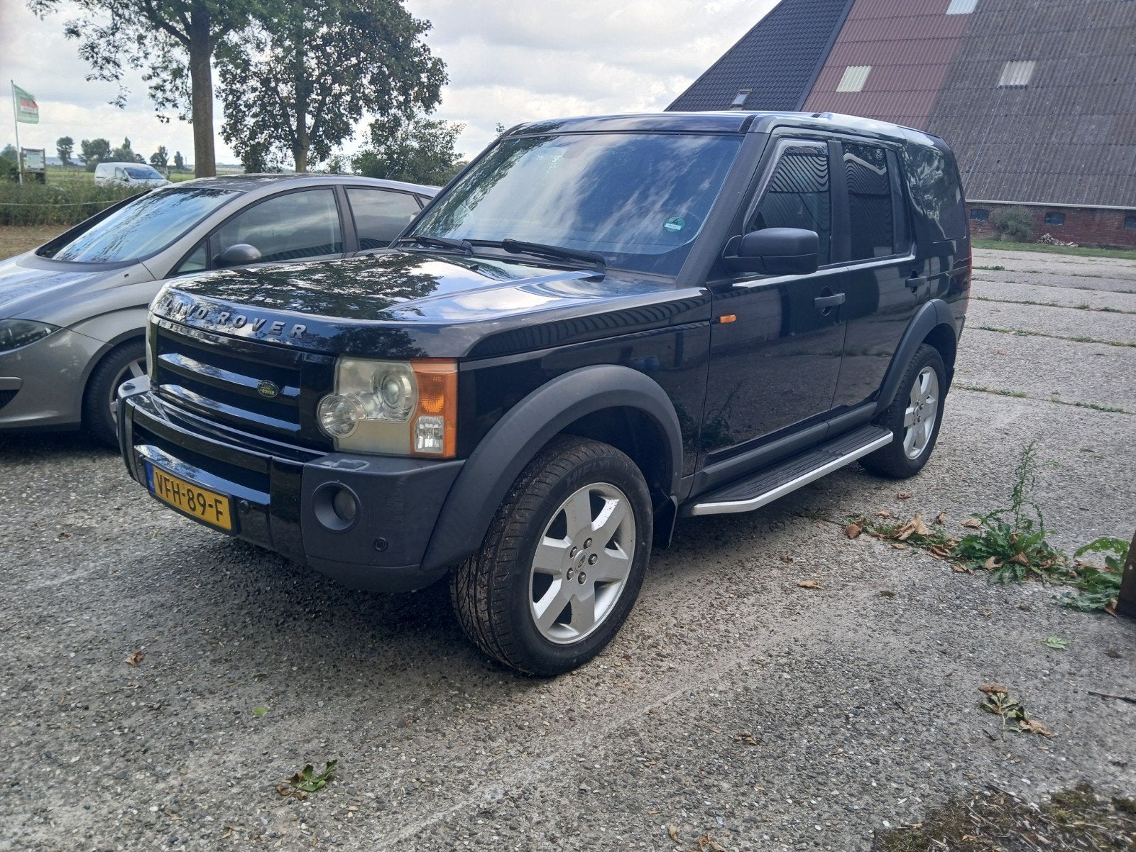Land Rover 2.7 tdv6 HSE 2007 Zwart grijs kenteken, Auto's, Automaat, Land Rover, Zwart, 190 pk