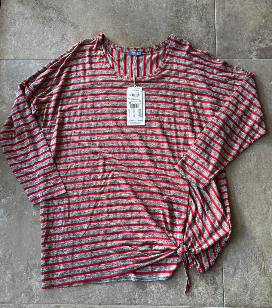 Samoon Gerry Weber tuniek shirt, NIEUW, Kleding | Dames, Ophalen of Verzenden, Nieuw, Grijs, Blouse of Tuniek