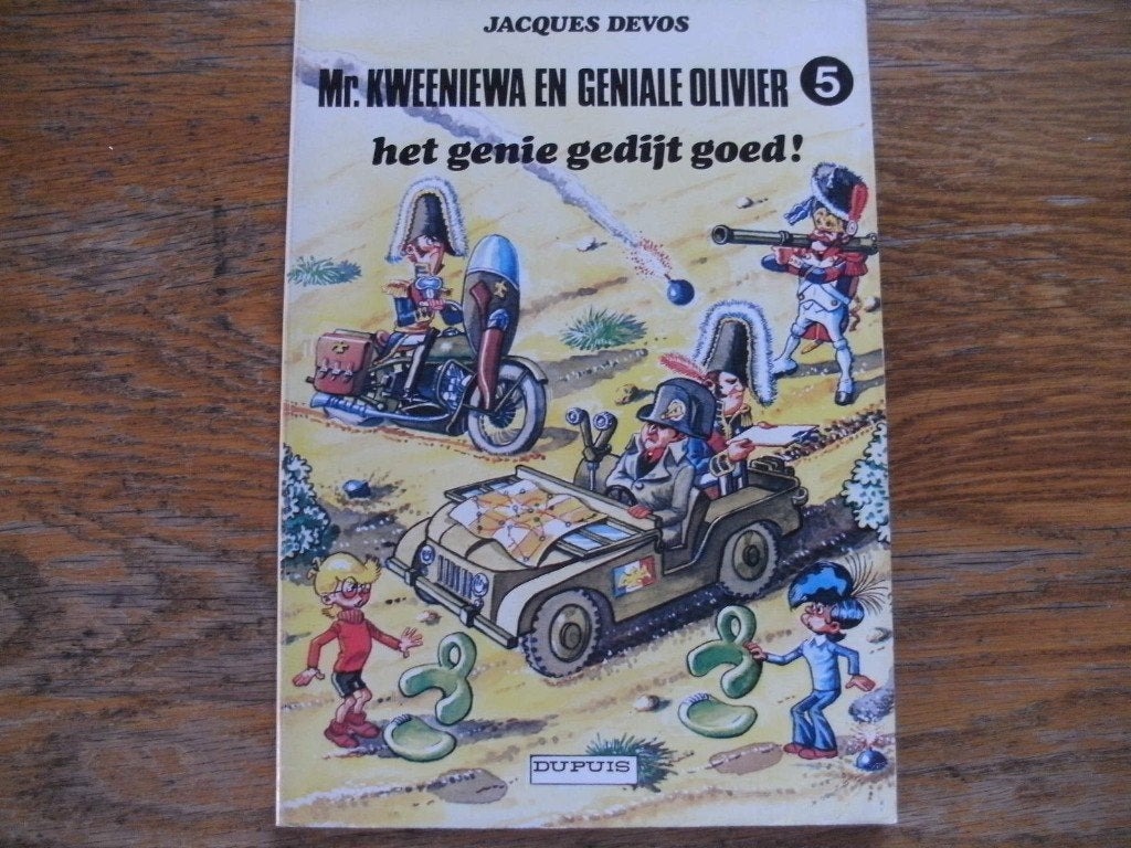 Mr. Kweeniewa en Geniale Olivier, het genie gedijt goed., Boeken, Eén stripboek, Ophalen of Verzenden, Zo goed als nieuw, Jacques Devos