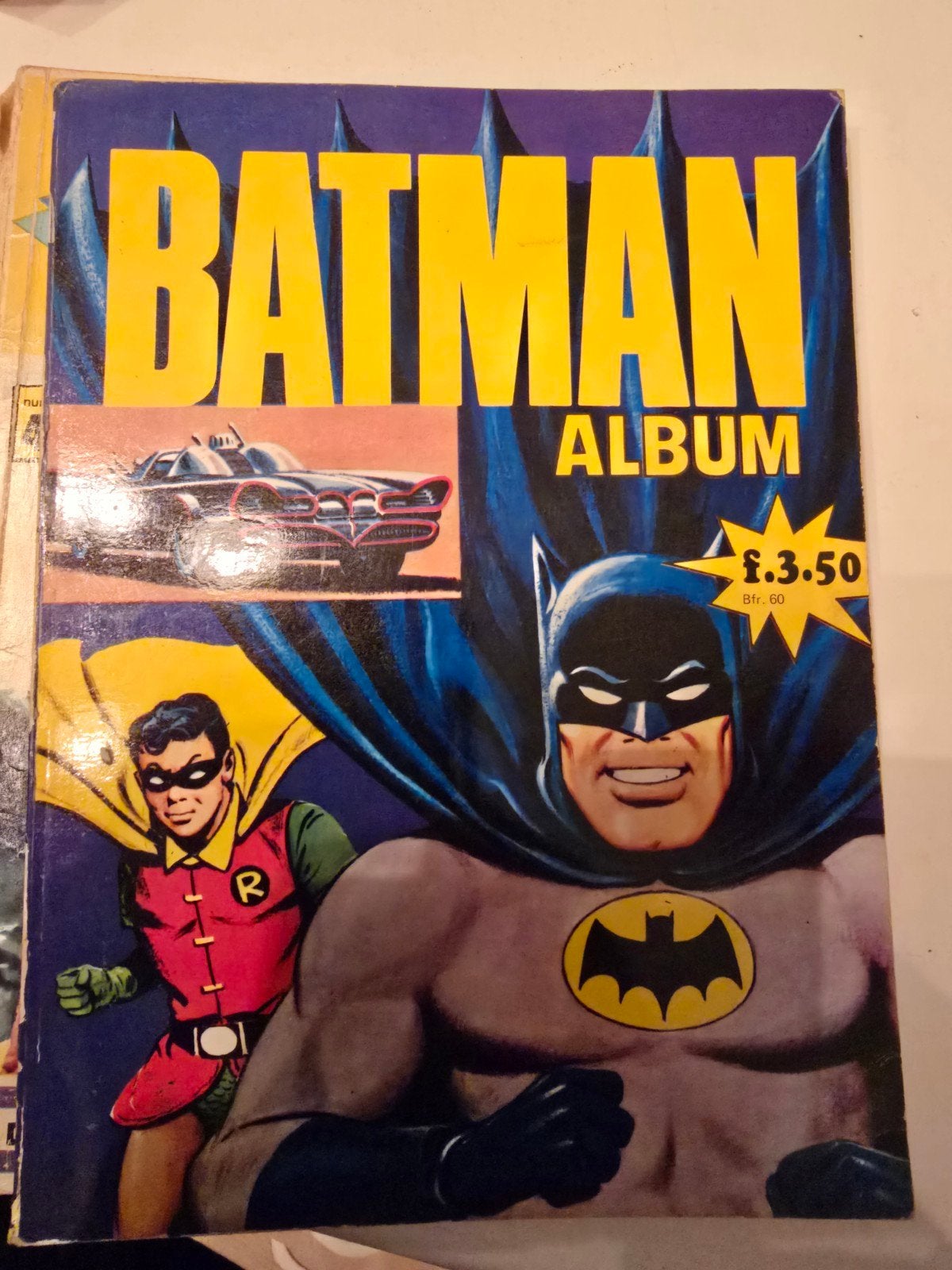Vintage Batman Album Stripboek - Klassieke Editie, Boeken, Eén stripboek, Ophalen of Verzenden, Gelezen, Bob Kane