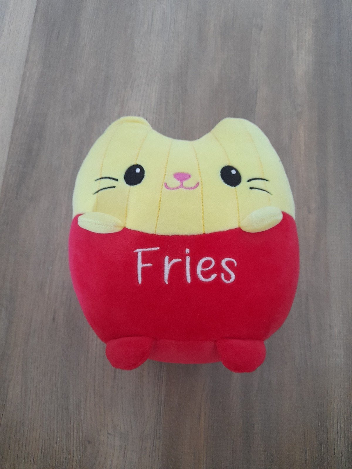 Leuke Pusheen Kat Frietjes Knuffel - Zo goed als nieuw, Ophalen, Overige merken, Zo goed als nieuw, Geel
