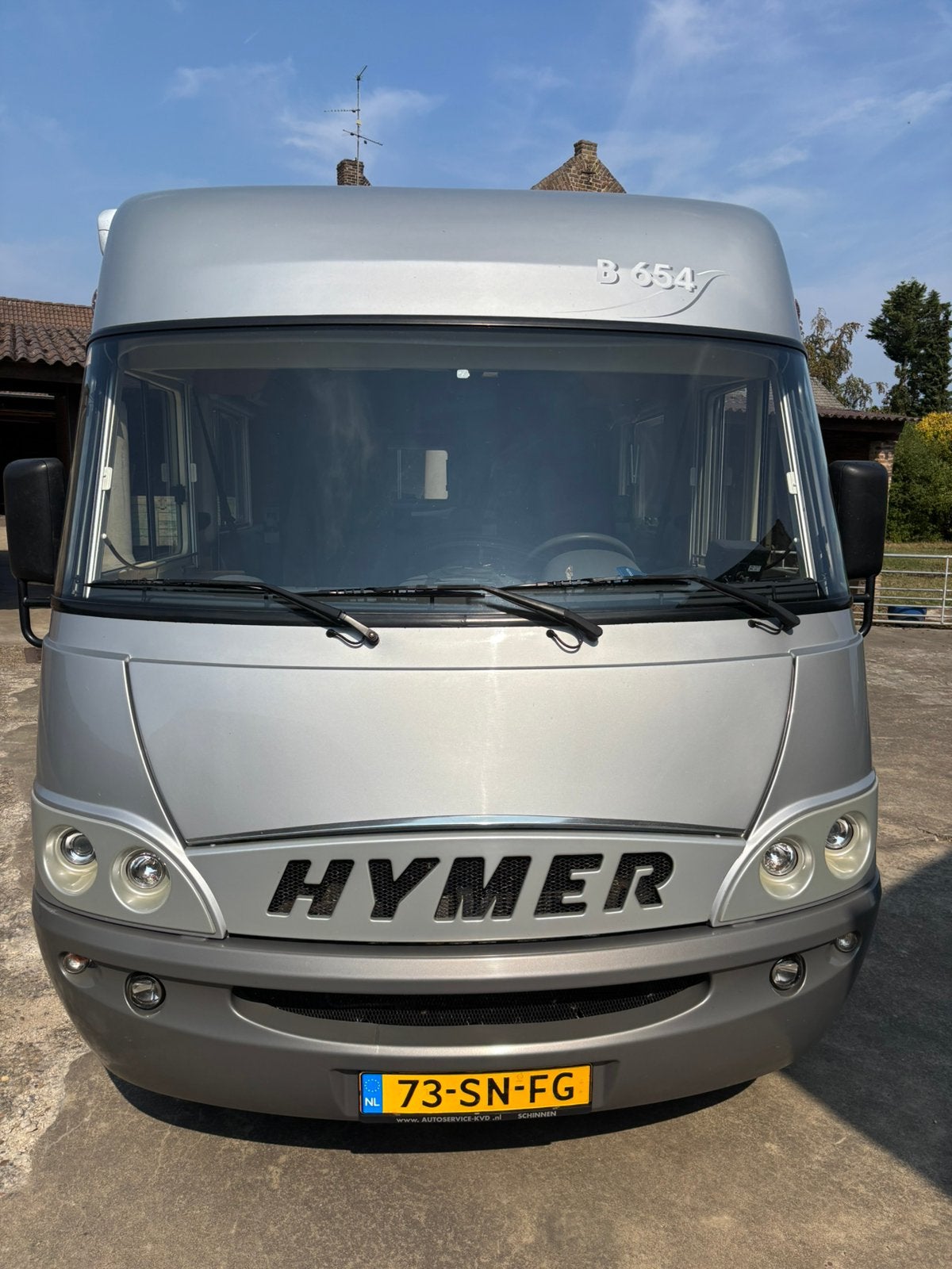 Hymer B654 Silver Line, 2006 -139.000 km - 148- Autark, Caravans en Kamperen, Integraal, Ringverwarming, Fiat, Particulier
