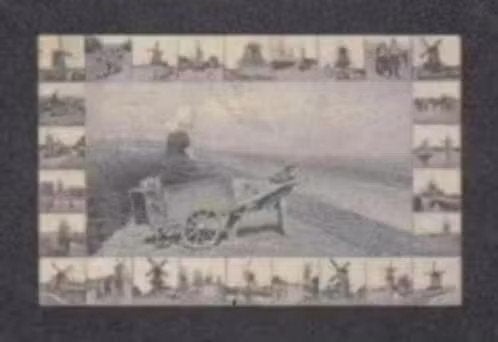 Zeeland Walcheren Walchersche Hondenkar Molens 1907., Ophalen of Verzenden, Voor 1920, Gelopen, Zeeland