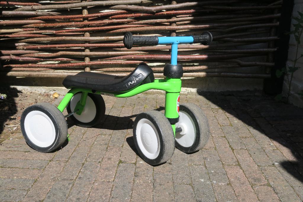 PUKYlino loopfiets – groen/blauw, Ophalen, Gebruikt, Loopfiets
