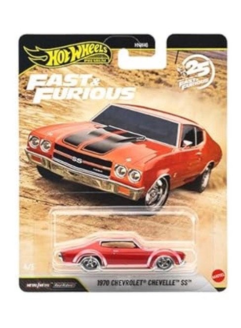 Hot Wheels Fast & Furious 1970 Chevrolet Chevelle SS, Ophalen of Verzenden, Nieuw, Auto