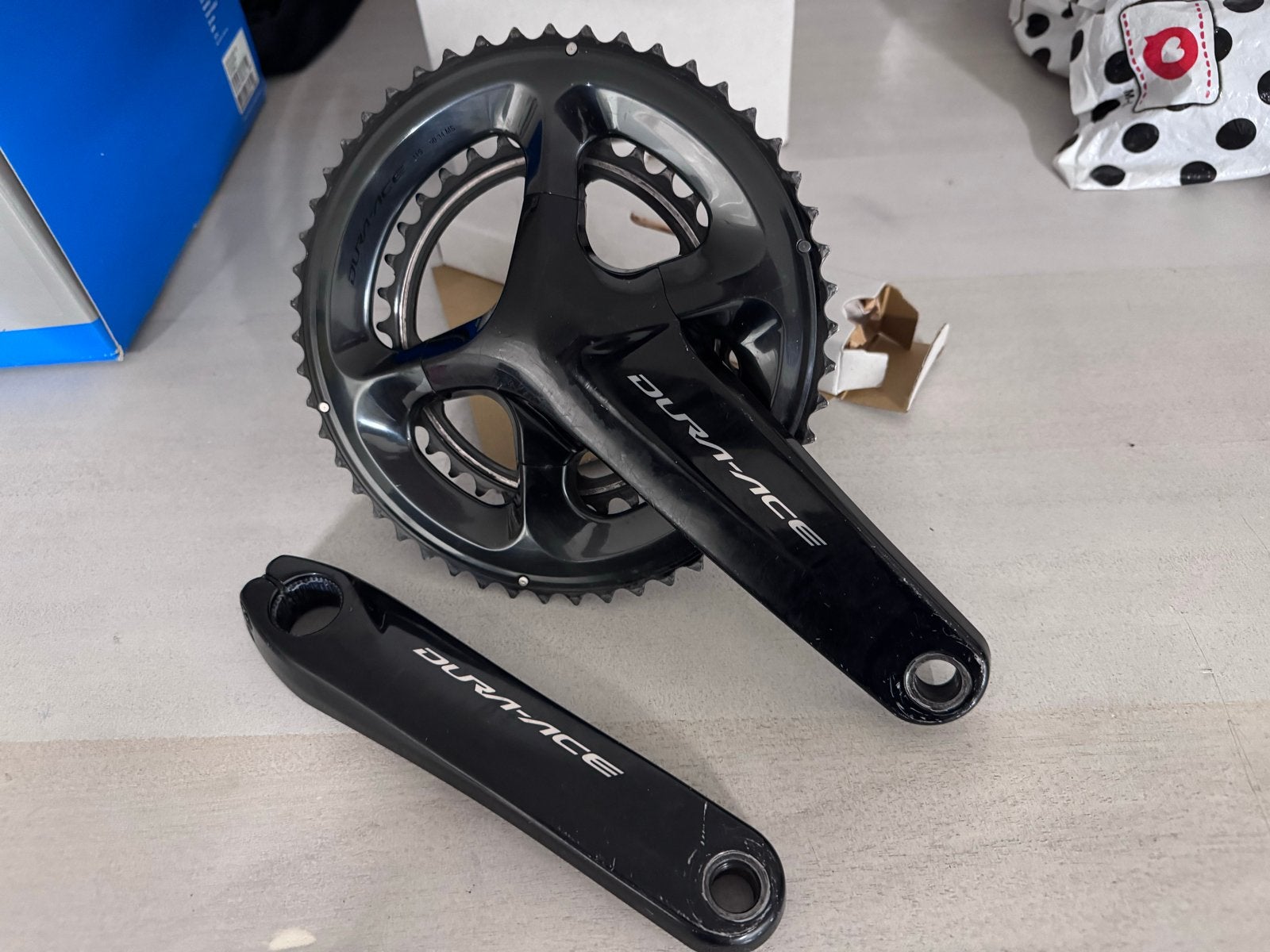 Shimano Dura-Ace FC-R9100 Crankstel 11 speed 175mm 50-34, Fietsen en Brommers, Ophalen, Gebruikt, Racefiets, Crankstel of Pedalen