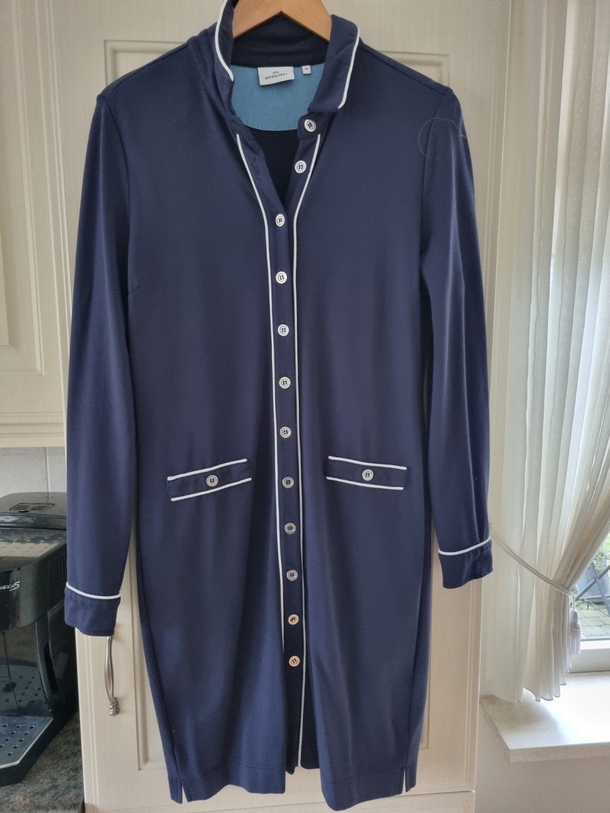 Nieuwe prachtige exclusieve blauwe hv polo jurk m 40, Kleding | Dames, Maat 38/40 (M), Blauw, HV Society, Nieuw