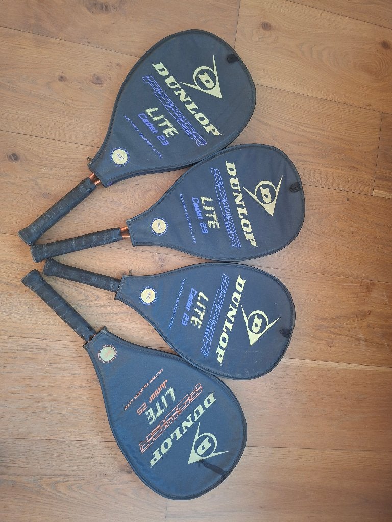 Tennisrackets Dunlop light, Ophalen, Zo goed als nieuw, L0, Racket