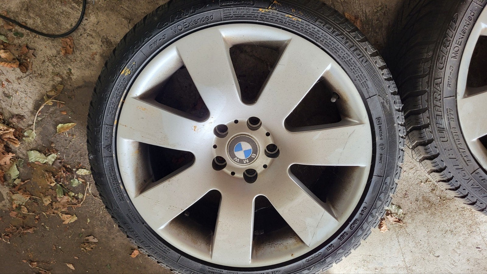 BMW E60 E61 18 inch 5x120 Styling 123 winterbanden, Auto-onderdelen, Ophalen, 18 inch, Banden en Velgen, Winterbanden