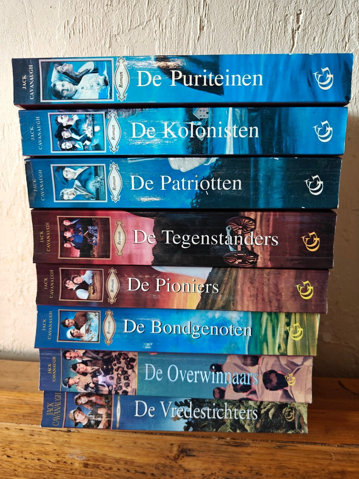 Serie: Morgan Saga van Jack Cavenaugh., Ophalen of Verzenden, Zo goed als nieuw