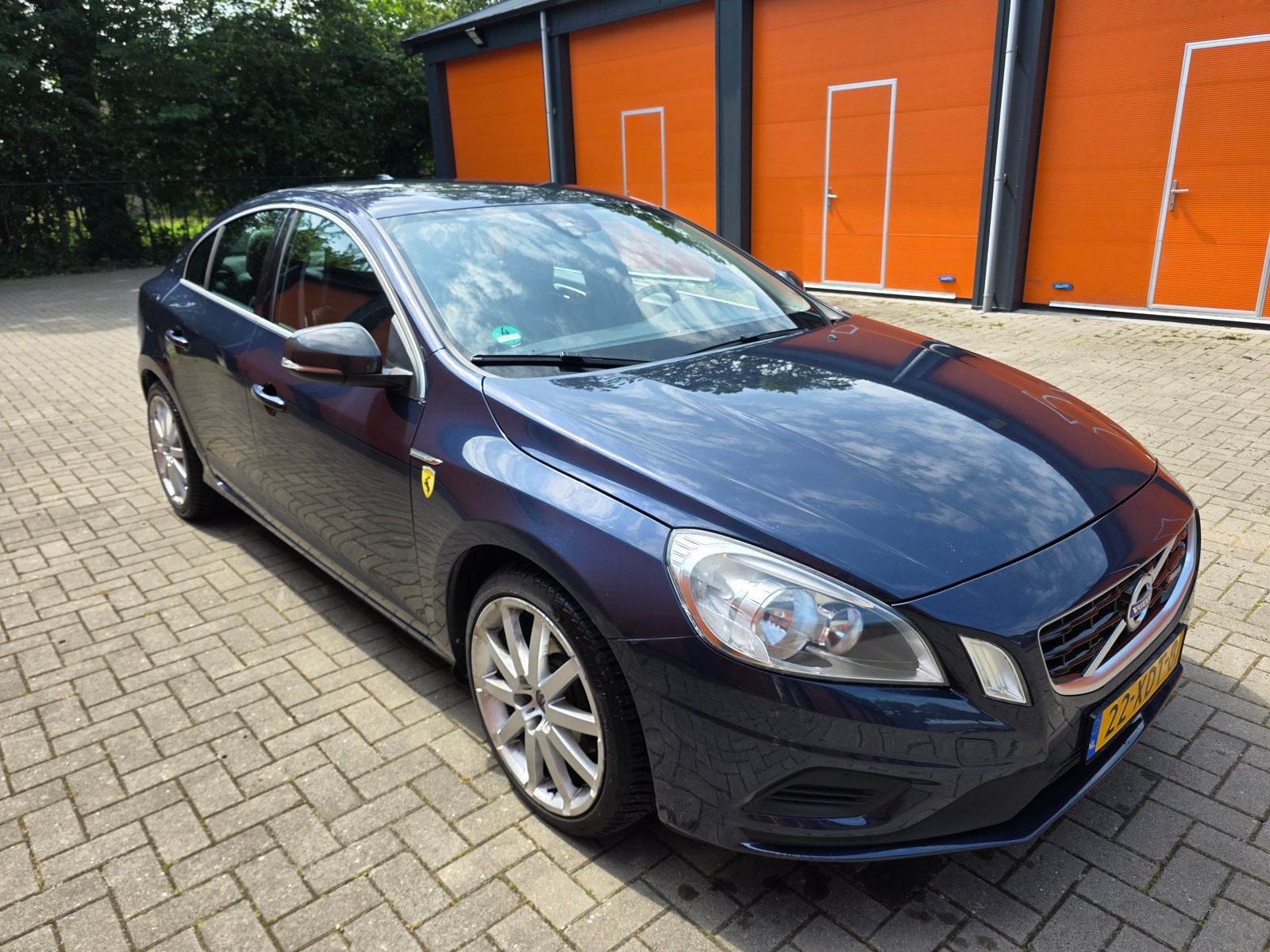 Volvo S60 1.6 T3 2012 Blauw Nieuwe motor, Voorwielaandrijving, Zwart, 4 cilinders, Blauw