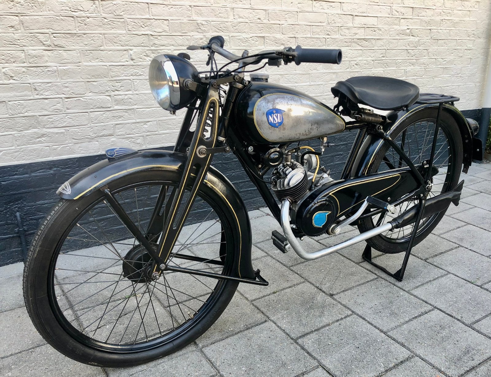 NSU Quick 1950, Motoren, Gebruikt, 98 cc, Overig, 11 kW of minder