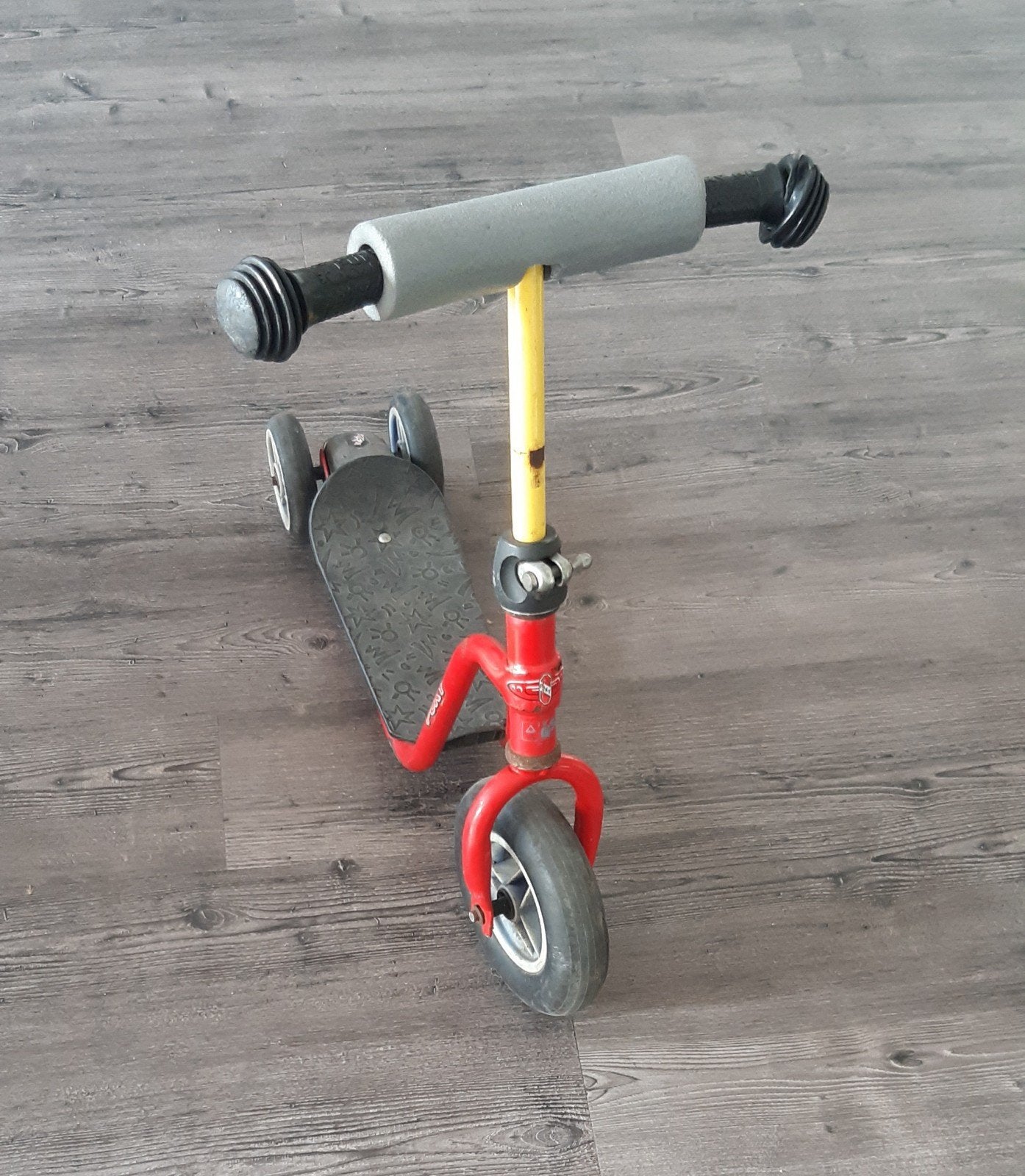 Puky step met 3 wielen - rood, Fietsen en Brommers, Steps, Gebruikt, Gewone step, Ophalen