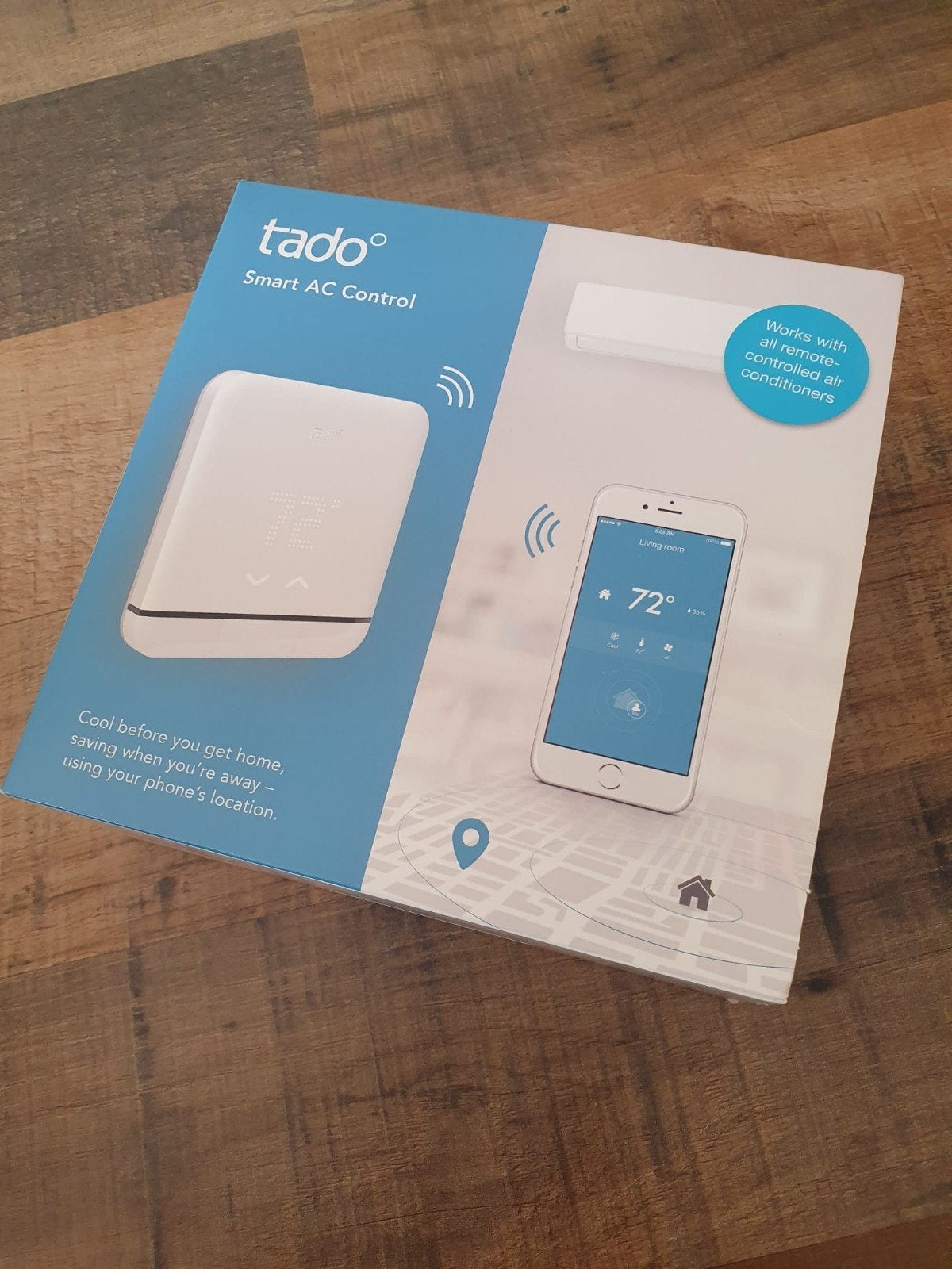 Tado smart AC control nieuw, Ophalen of Verzenden, Nieuw, Mobiele airco, 3 snelheden of meer