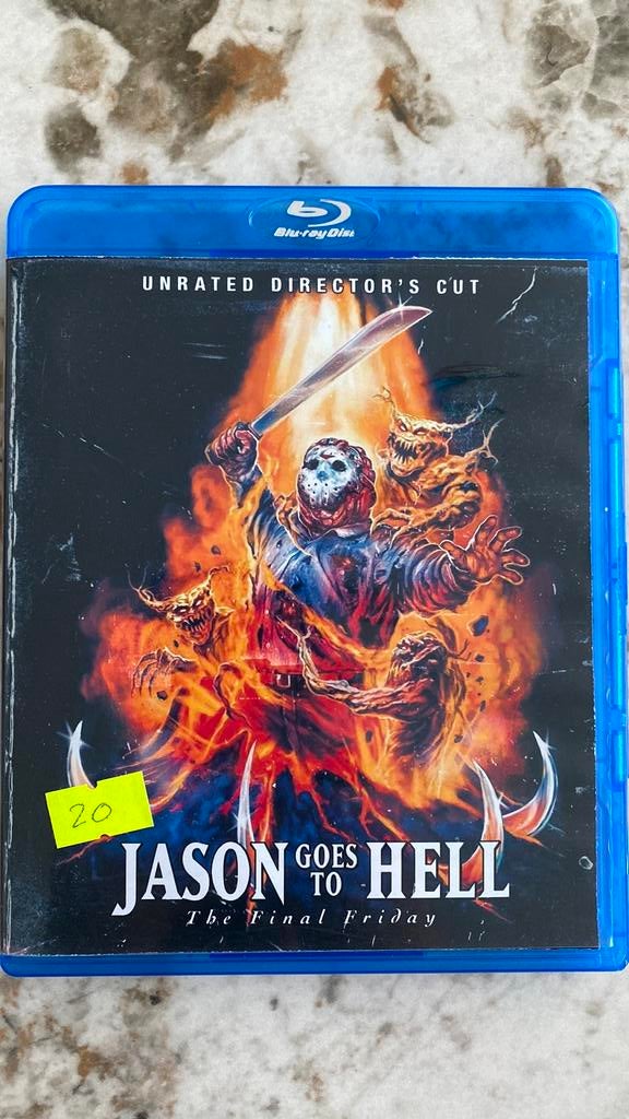 Jason goes to hell blu ray horror, Ophalen of Verzenden, Zo goed als nieuw, Horror