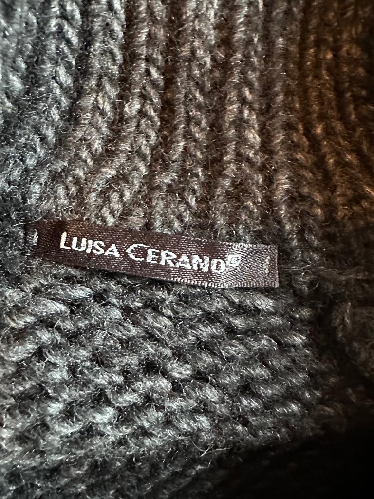 Luisa Cerano vest XL, Kleding | Dames, Truien en Vesten, Zwart, Maat 46/48 (XL) of groter, Ophalen of Verzenden, Zo goed als nieuw